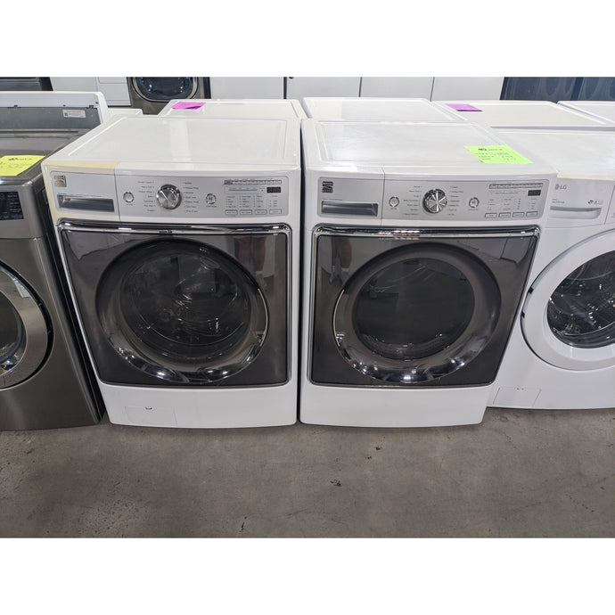 214730-White-Kenmore-FRONT LOAD-Laundry Set