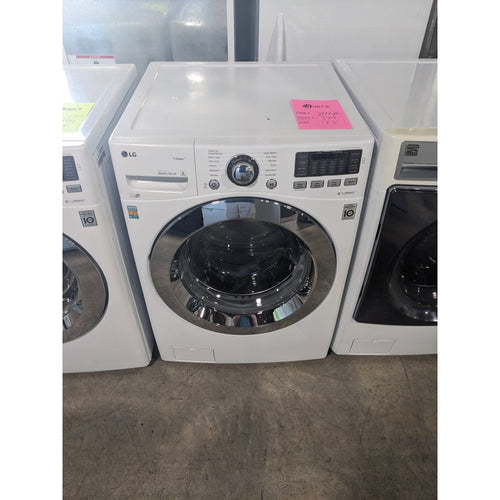 214724-White-LG-FRONT LOAD-Washer