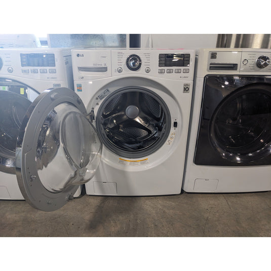 214724-White-LG-FRONT LOAD-Washer
