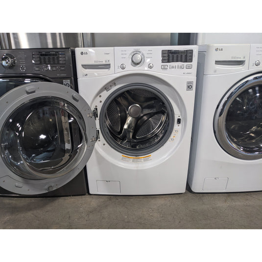 214705-White-LG-FRONT LOAD-Washer