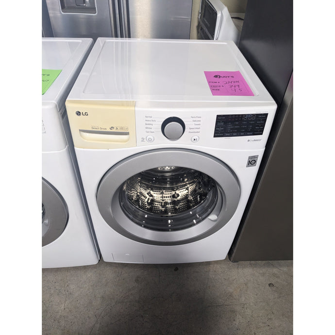 214701-White-LG-FRONT LOAD-Washer