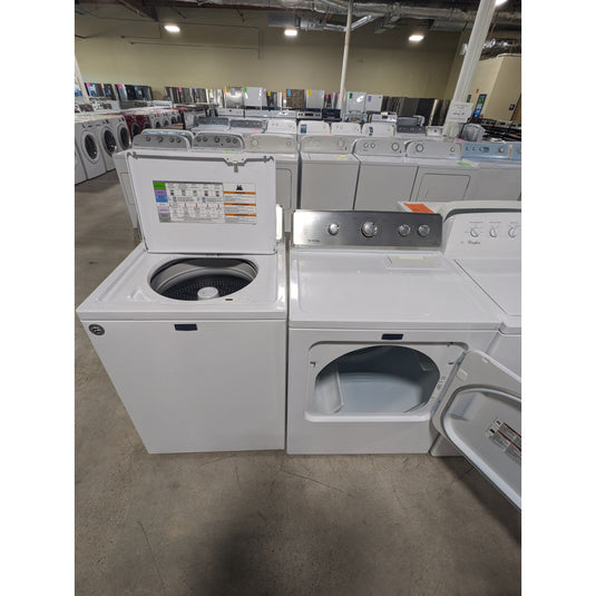 214775-White-Maytag-TOP LOAD-Laundry Set