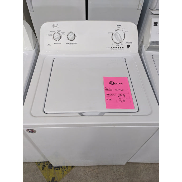 214766-White-Roper-TOP LOAD-Washer