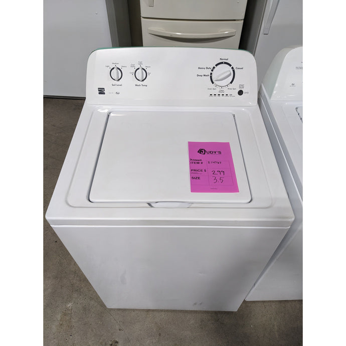 214767-White-Kenmore-TOP LOAD-Washer