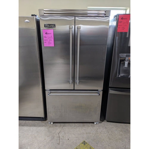 214791-Stainless-Viking -3D-Refrigerator