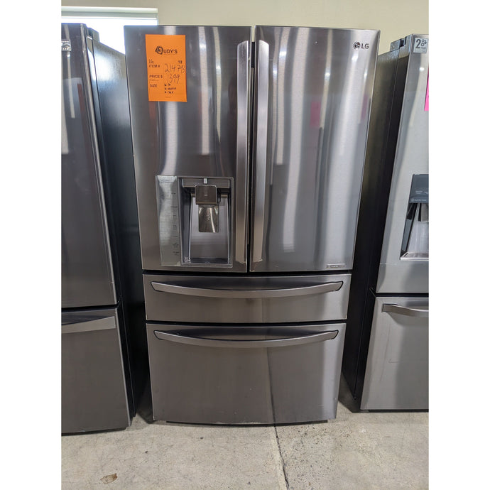 214793-Black Stainless-LG-4D-Refrigerator