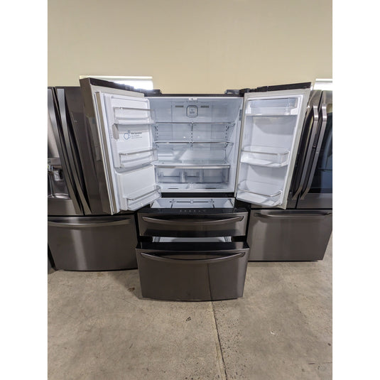 214793-Black Stainless-LG-4D-Refrigerator