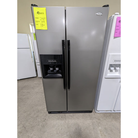 214819-Stainless-Whirlpool-SXS-Refrigerator