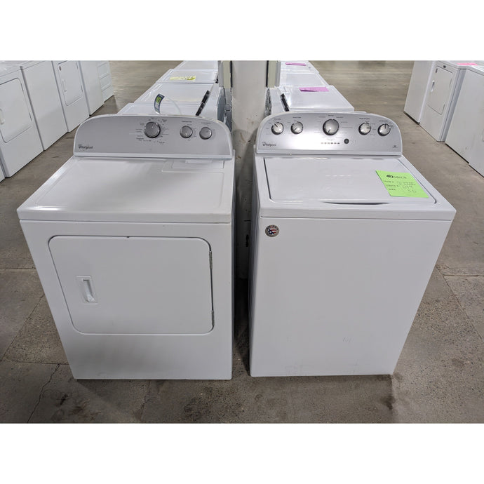 214783-White-Whirlpool-TOP LOAD-Laundry Set