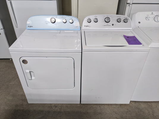 214850-White-Whirlpool-TOP LOAD-Laundry Set