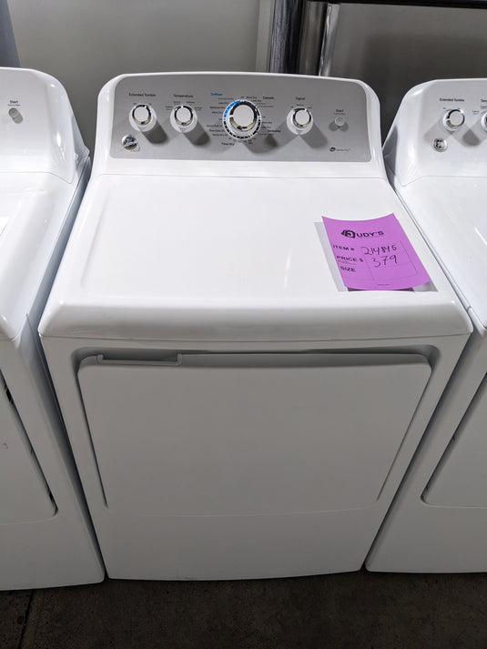 214845-White-GE-ELECTRIC-Dryer