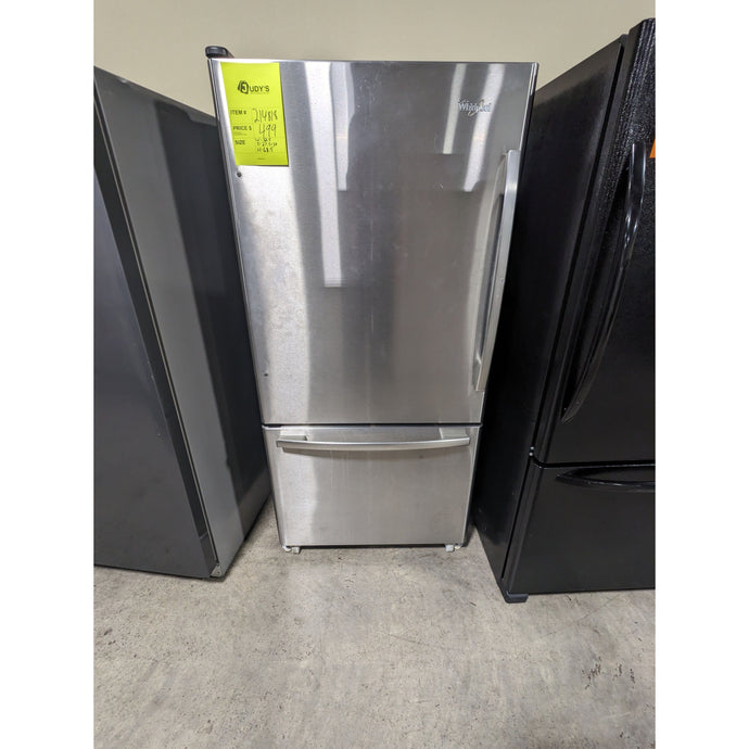 214818-Stainless-Whirlpool-BM-Refrigerator