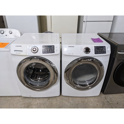 214820-White-Samsung-FRONT LOAD-Laundry Set