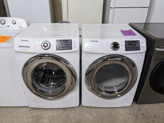 214820-White-Samsung-FRONT LOAD-Laundry Set