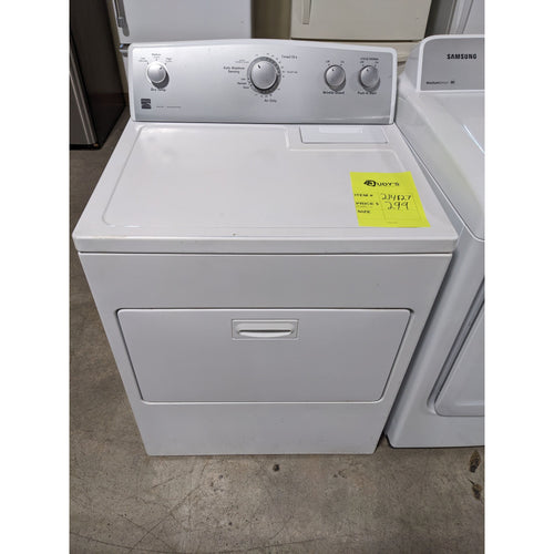 214830-White-Kenmore-ELECTRIC-Dryer