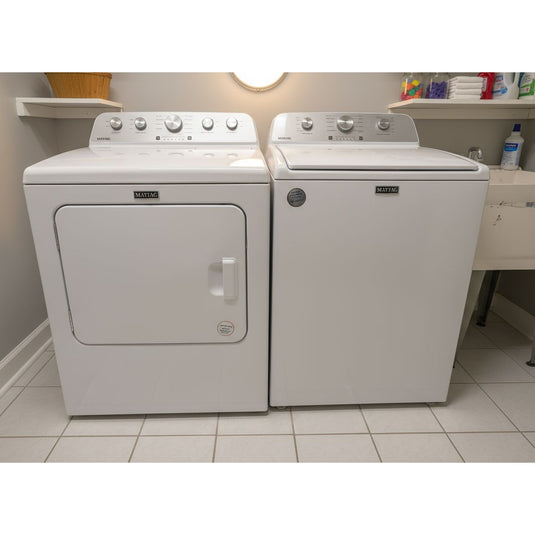 22101-White-Maytag-TOP LOAD-Laundry Set