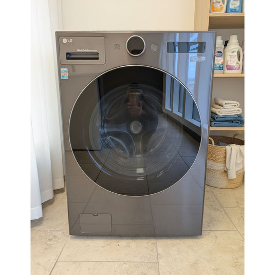 22107-Black-LG-FRONT LOAD-Laundry Set