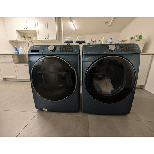 215971-Blue-Samsung-FRONT LOAD-Laundry Set