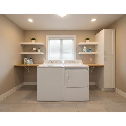 22273-White-GE-Top Load-Laundry Set