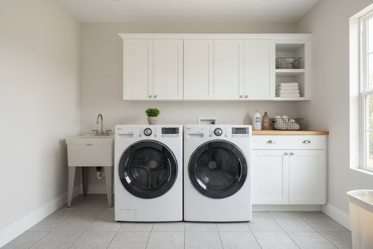 22287-White-LG-FRONT LOAD-Laundry Set