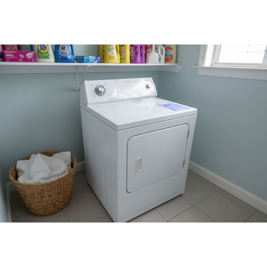 215866-White-Amana-ELECTRIC-Dryer