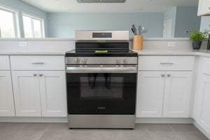 22308-Stainless-Frigidaire-Glass Top-Freestanding Range