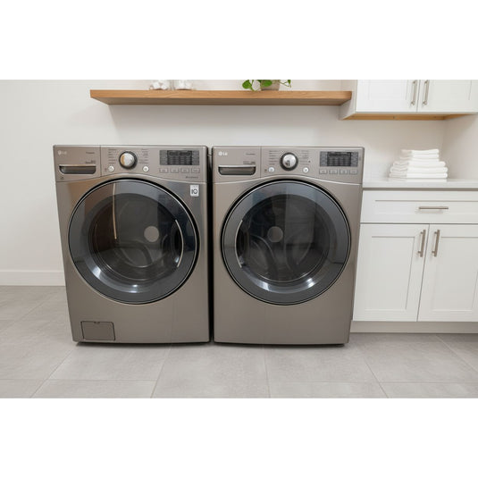 22416-Gray-LG-FRONT LOAD-Laundry Set