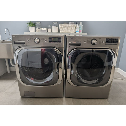 22313-Gray-LG-FRONT LOAD-Laundry Set