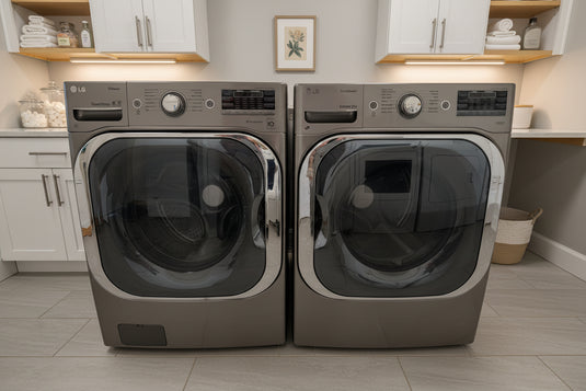 22433-Gray-LG-FRONT LOAD-Laundry Set