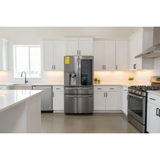 22424-Black Stainless-LG-4D-Refrigerator