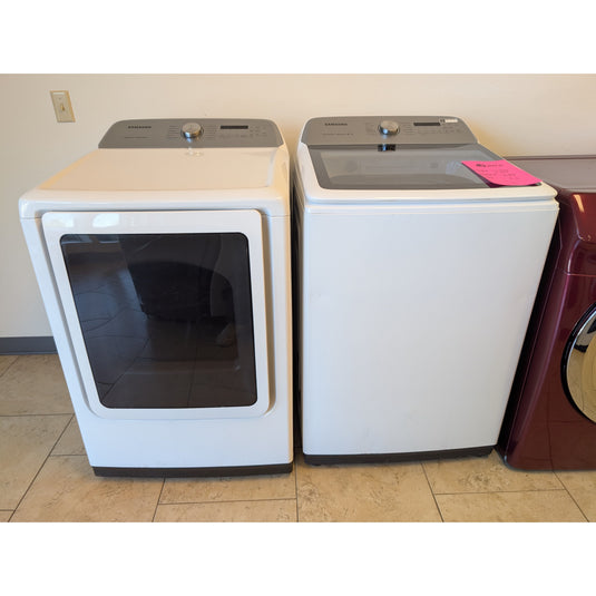 22461-White-Samsung-TOP LOAD-Laundry Set