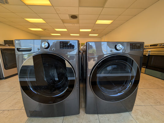 22633-Black-LG-FRONT LOAD-Laundry Set