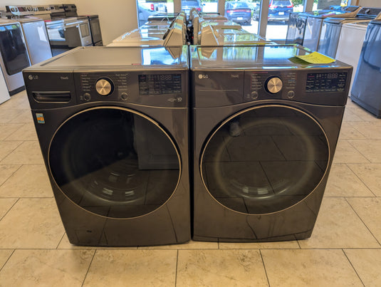 22654-Black-LG-FRONT LOAD-Laundry Set