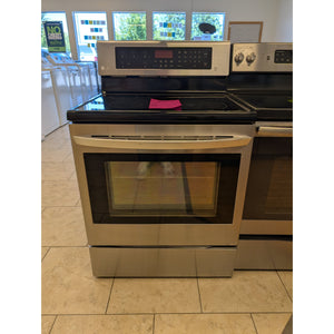 22663-Stainless-LG-Glass Top-Freestanding Range