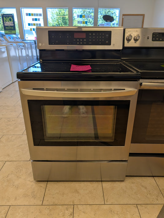 22663-Stainless-LG-Glass Top-Freestanding Range