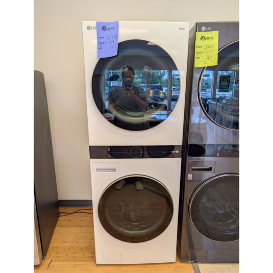 22506-White-LG-FRONT LOAD-Laundry Set