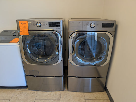 22668-Gray-LG-FRONT LOAD-Laundry Set