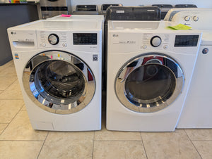 22814-White-LG-FRONT LOAD-Laundry Set