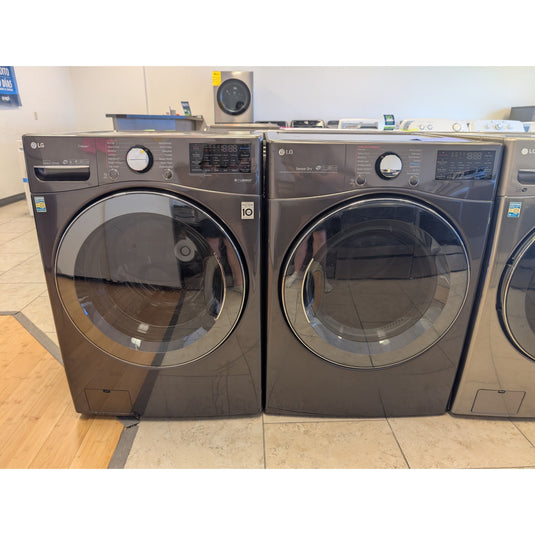 22652-Black-LG-FRONT LOAD-Laundry Set