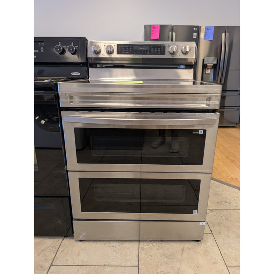 22861-Stainless-Samsung-Glass Top-Freestanding Range