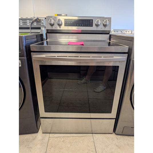 22860-Black-Samsung-Glass Top-Freestanding Range
