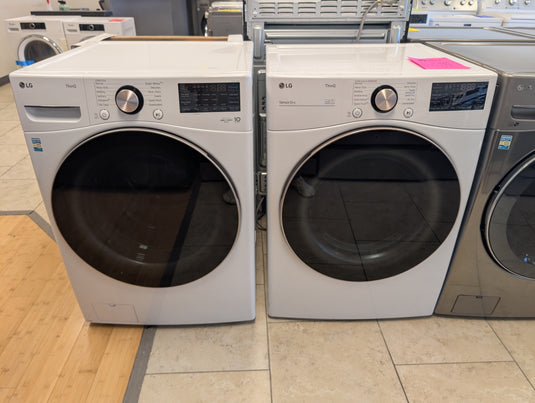22809-White-LG-FRONT LOAD-Laundry Set