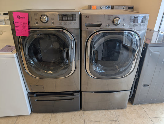 22562-Gray-LG-FRONT LOAD-Laundry Set