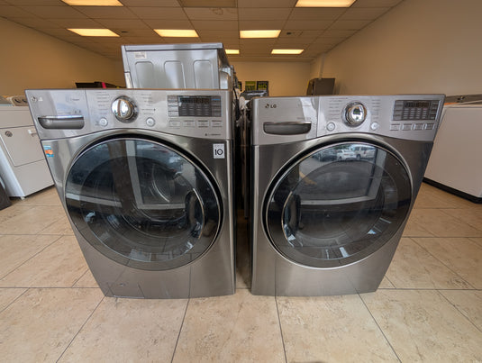 22853-Gray-LG-FRONT LOAD-Laundry Set