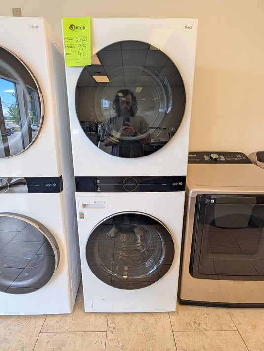 22921-White-LG-FRONT LOAD-Laundry Set
