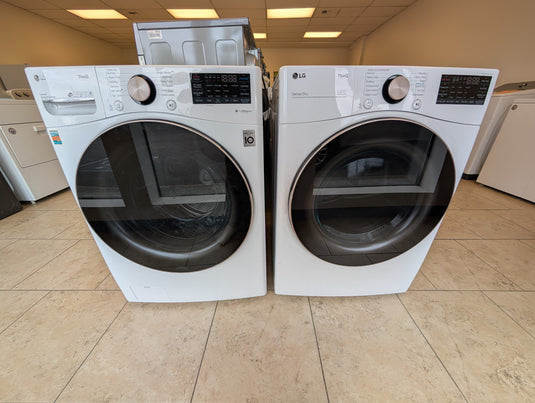 22893-White-LG-FRONT LOAD-Laundry Set