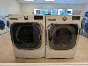 22947-White-LG-FRONT LOAD-Laundry Set
