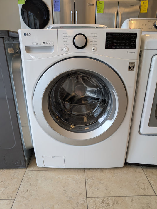 22807-White-LG-FRONT LOAD-Washer