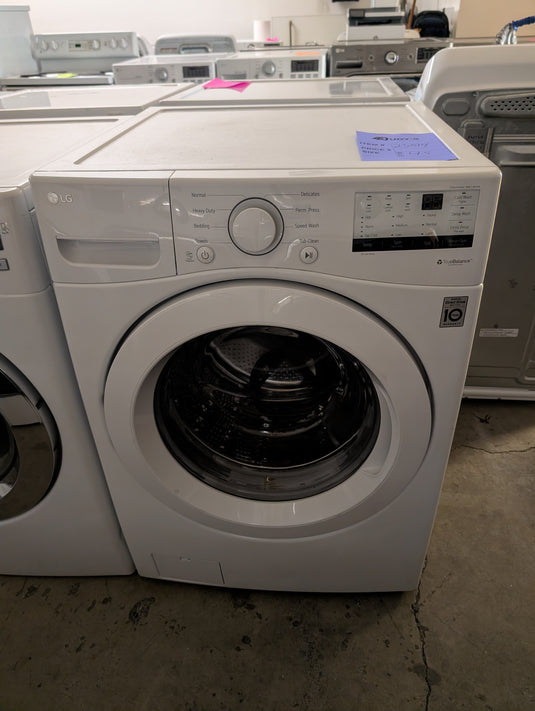 LG WM3400CW 4.5 cu ft White FRONT LOAD Washer