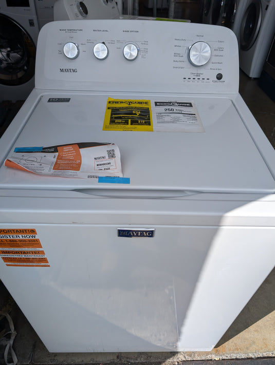 New Maytag MVW4005SW0 White TOP LOAD Washer